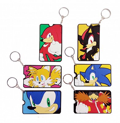 Sonic The Hedgehog Gacha Bag Tags Mystery Bags Display (12)