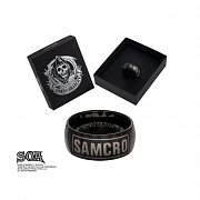 Sons Of Anarchy Prsten IP Black SAMCRO