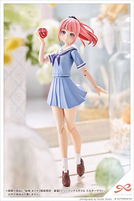 Sousai Shojo Teien sada plastikového modelu 1/10 Madoka Yuki Touou letní oblečení pro střední školu Dreaming Style Miky Marine 15 cm