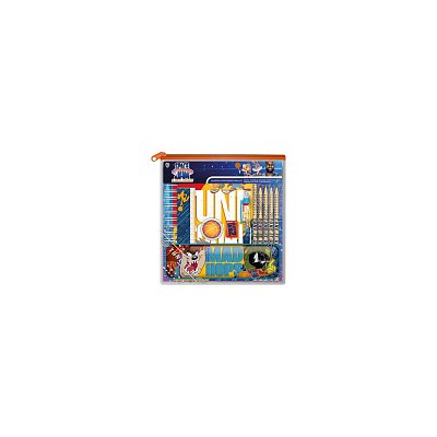 Space Jam 12dílná sada psacích potřeb Bumper Wallet Tune Squad