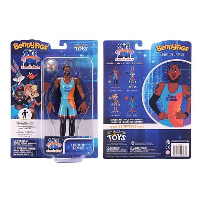 Space Jam 2 Bendyfigs Bendable Figure LeBron James 19 cm - Poškozený obal