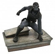 Spider-Man 2018 Marvel Video Game Gallery PVC Statue Spider-Man Noir Exclusive 18 cm --- DAMAGED PACKAGING