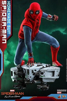 Spider-Man: Far From Home Movie Masterpiece Action Figure 1/6 Spider-Man (Homemade Suit) 29 cm