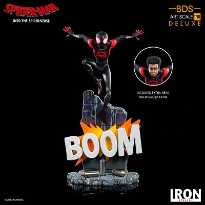 Spider-Man: Into the Spider-Verse BDS Art Scale Deluxe Statue 1/10 Miles Morales 22 cm
