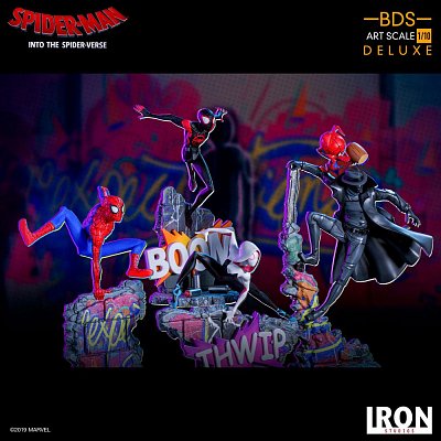 Spider-Man: Into the Spider-Verse BDS Art Scale Deluxe Statue 1/10 Miles Morales 22 cm