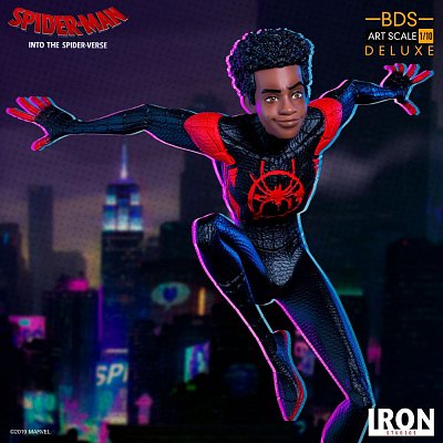 Spider-Man: Into the Spider-Verse BDS Art Scale Deluxe Statue 1/10 Miles Morales 22 cm