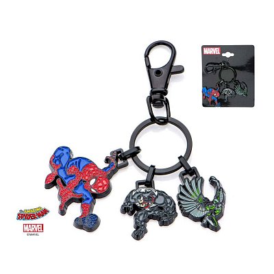 Spider-Man Metal Keychain Characters