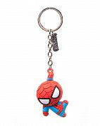 Spider-Man Rubber Keychain Character 3D