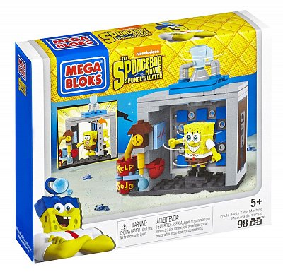 SpongeBob SquarePants Mega Bloks Construction Set Photo Booth Time Machine