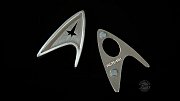 Star Trek 2009 Replika Magnetic Starfleet Command Badge (Odznak komandéra federace - velitelská divize)