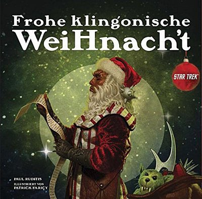 Star Trek Book Frohe klingonische Weihnacht *German Version*