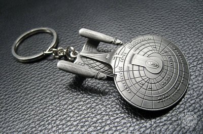 Star Trek Keychain USS Enterprise NCC-1701-D