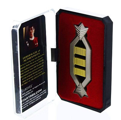 Star Trek Replica 1/1 Rank Pin Captain Spock