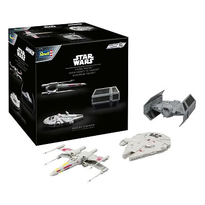 Star Wars Adventní Kalendář Millennium Falcon, X-Wing Fighter, Darth Vader's Tie Fighter