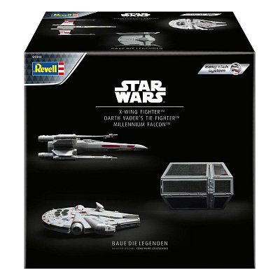 Star Wars Adventní Kalendář Millennium Falcon, X-Wing Fighter, Darth Vader's Tie Fighter