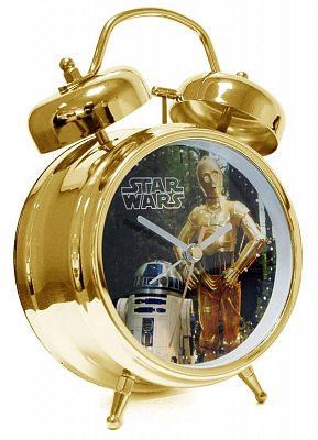Star Wars Alarm Clock with Sound R2-D2 & C-3PO