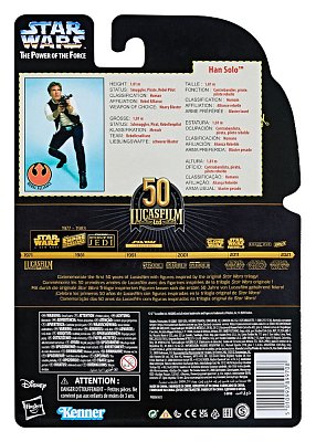 Star Wars Black Series The Power of the Force Akční figurka 2021 Han Solo Exclusive 15 cm - Poškozený obal