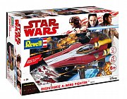 Star Wars Build & Play Model Kit with Sound & Light Up 1/44 Resistance A-Wing Fighter Red