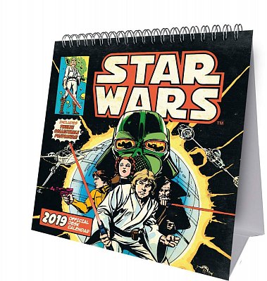 Star Wars Desk Easel Calendar 2019 English Version*