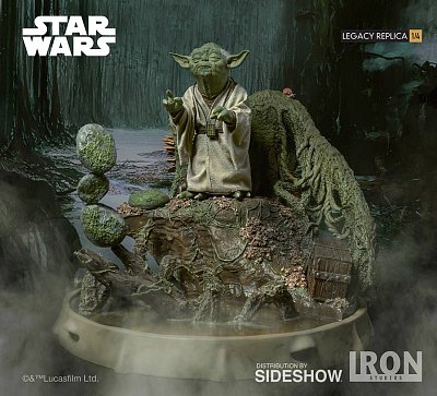 Star Wars Episode V Legacy Replica Statue 1/4 Yoda 30 cm --- DAMAGED PACKAGING
