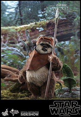 Star Wars Episode VI Movie Masterpiece Action Figure 1/6 Wicket 15 cm