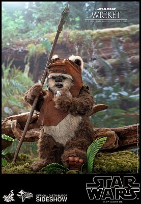 Star Wars Episode VI Movie Masterpiece Action Figure 1/6 Wicket 15 cm