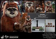 Star Wars Episode VI Movie Masterpiece Action Figure 1/6 Wicket 15 cm