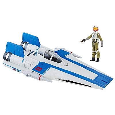 Star Wars Episode VIII Force Link Class B Vehicles with Figures 2017 Wave 1 Assortment (3)