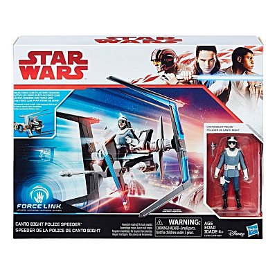 Star Wars Episode VIII Force Link Class B Vehicles with Figures 2017 Wave 1 Assortment (3)