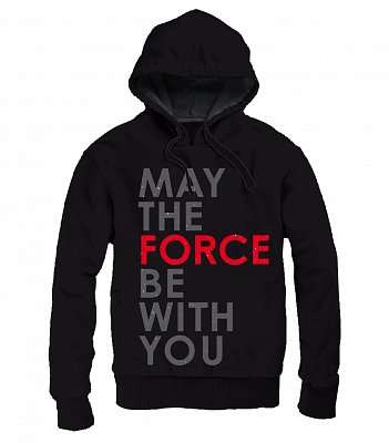 Star Wars Episode VIII Hooded Sweater May The Force Be With You