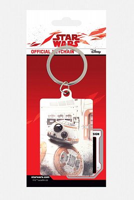 Star Wars Episode VIII Metal Keychain BB-8 Peek 6 cm