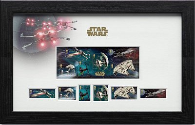 Star Wars Framed Stamps Vehicles 43 x 27 cm