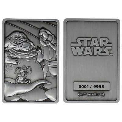 Kolekce ikonických scén Star Wars Limitovaná edice Ingot Jabba the Hut