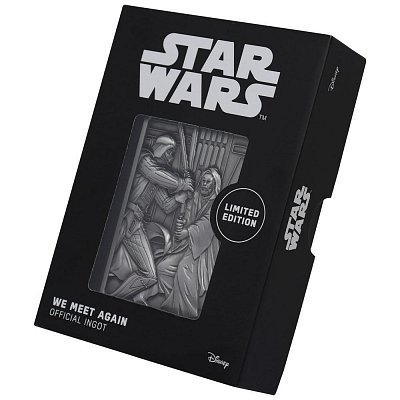 Star Wars Iconic Scene Collection Limitovaná edice Ingot Setkáváme se znovu