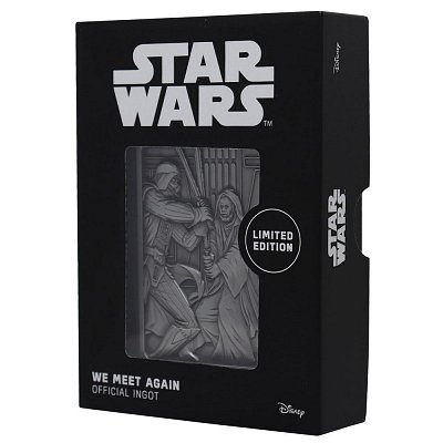 Star Wars Iconic Scene Collection Limitovaná edice Ingot Setkáváme se znovu