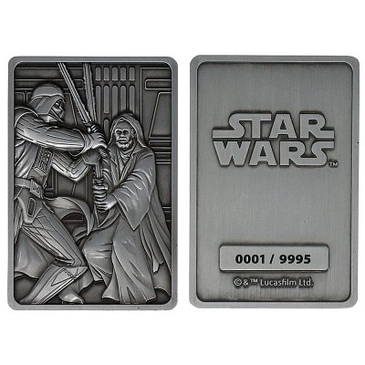 Star Wars Iconic Scene Collection Limitovaná edice Ingot Setkáváme se znovu