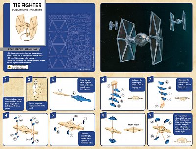 Star Wars IncrediBuilds 3D Wood Model Kit TIE Fighter