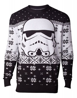 Star Wars Knitted Christmas Sweater Stormtrooper