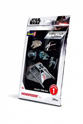 Star Wars Level 2 Easy-Click Snap Model Kit Series 1 Snowspeeder