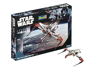 Star Wars Model Kit 1/83 ARC-170 Fighter 10 cm