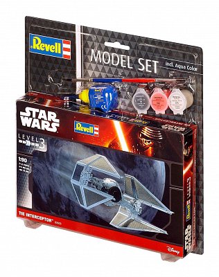 Star Wars Model Kit 1/90 Model Set TIE Interceptor 10 cm