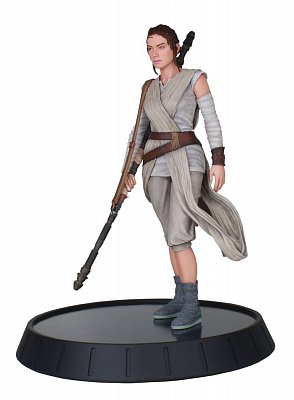 Star Wars Movie Milestones Statue 1/6 The Force Awakens Rey 28 cm --- DAMAGED PACKAGING