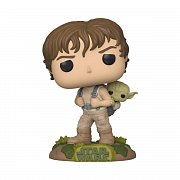 Star Wars POP! Filmy Vinyl Figura Trénink Luke s Yodou 9 cm