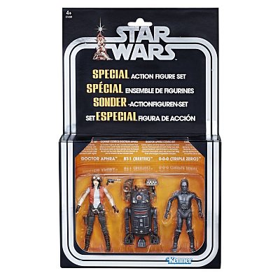 Star Wars Premium Vintage Collection Action Figure 3-Pack Doctor Aphra Comic Set Exclusive 10 cm