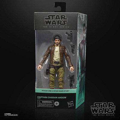 Star Wars Rogue One Black Series Action Figure 2021 Captain Cassian Andor 15 cm