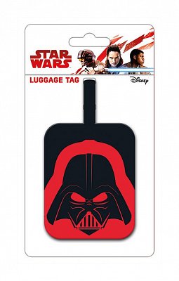 Star Wars Rubber Luggage Tag Darth Vader Helmet