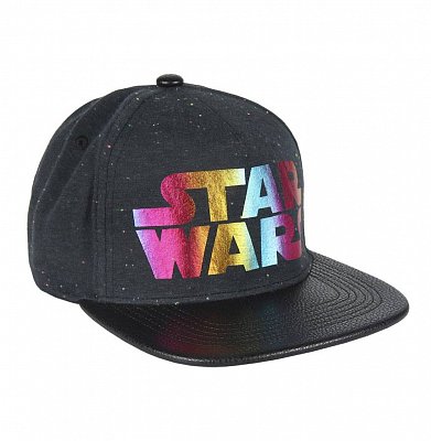 Star Wars Snapback Cap Galaxy Logo
