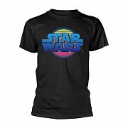 Star Wars T-Shirt Logo Neon Death Star