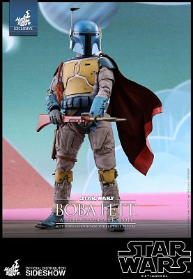 Star Wars Television Masterpiece Action Figure 1/6 Boba Fett Animation Ver. Sideshow Exclusive 30 cm