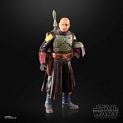 Star Wars: The Book of Boba Fett Černá série Deluxe akční figurka 2022 Boba Fett (Trůnní sál) 15 cm - Poškozený obal